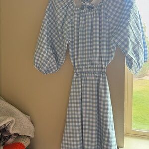 Blue Gingham Cottagecore Altar’d State Dress